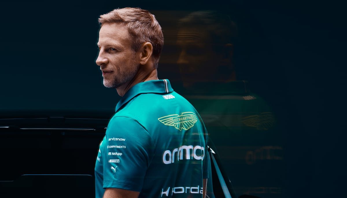 A New Chapter Begins: Button Joins Aston Martin F1 as Brand Ambassador