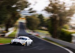 Mercedes driver suffers broken back in horror crash