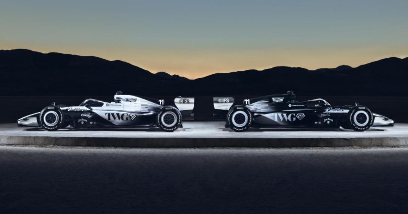 Unveiling the Sinister Symbolism Behind Cadillac's Asymmetrical F1 Livery