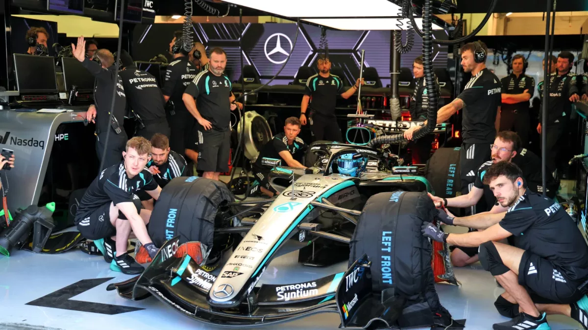 The Revving Evolution: Mercedes F1 Fans Anticipate Engine Upgrade in Melbourne