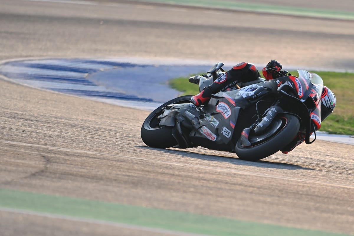 Aprilia Dominates MotoGP Testing with 1-2 Finish