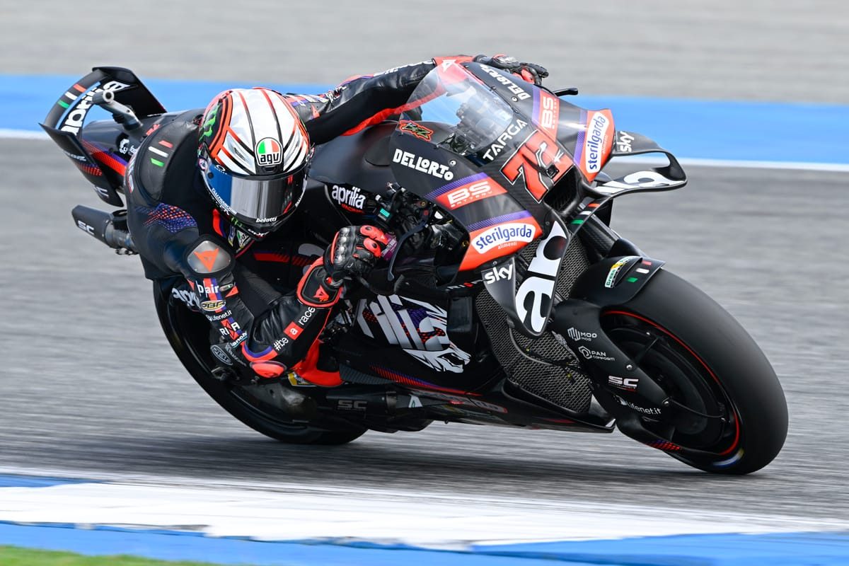 Aprilia Dominates the Track in the Opening 2026 MotoGP Practice Session