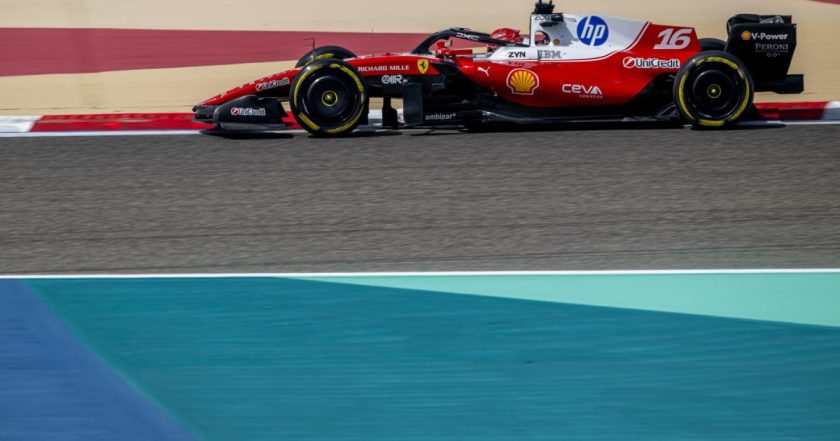 2026 F1 Bahrain pre-season 1st test &ndash; Day 2 full results
