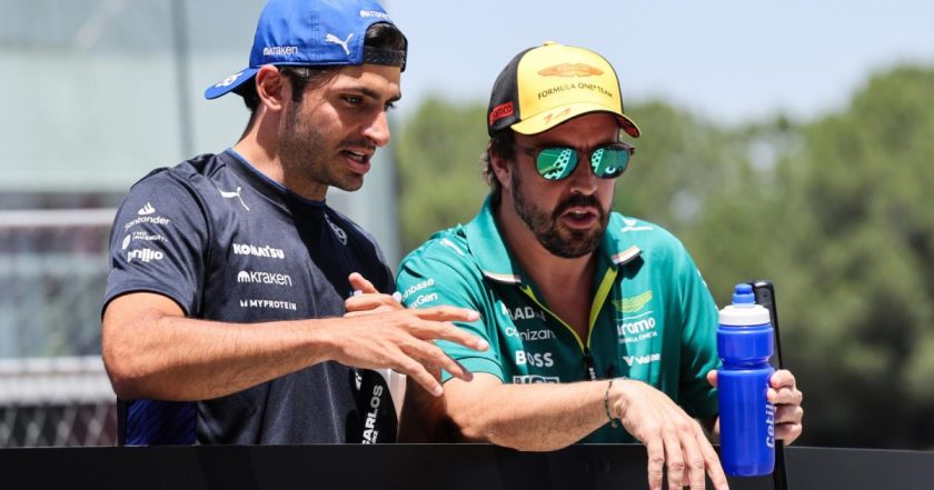 Behind the Scenes: Carlos Sainz Reveals Insights from Conversation with Fernando Alonso on Aston Martin Challenges