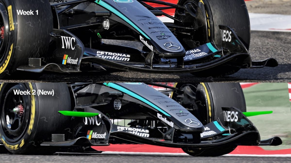 Decoding Mercedes' Cutting-Edge Innovations: Gary Anderson Reveals Final Test Upgrade Package