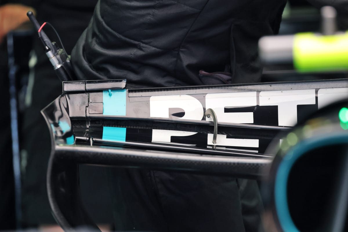 Breaking Boundaries: Mercedes Unveils Revolutionary Four-Element F1 Rear Wing in Bahrain Testing