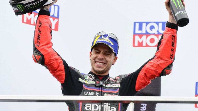 Official: Marco Bezzecchi signs new Aprilia MotoGP contract