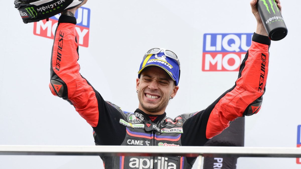 Official: Marco Bezzecchi signs new Aprilia MotoGP contract