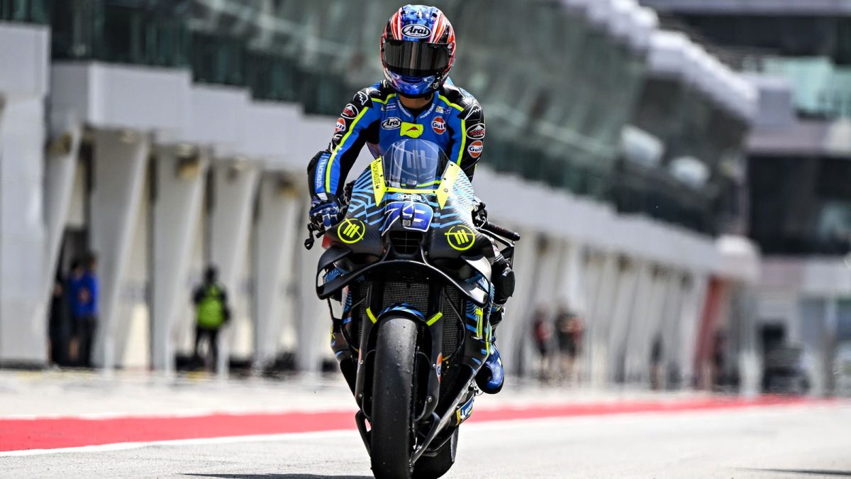 Ogura Frustrated with Sepang Sprint Simulation: The Drive for Perfection Continues with Aprilia