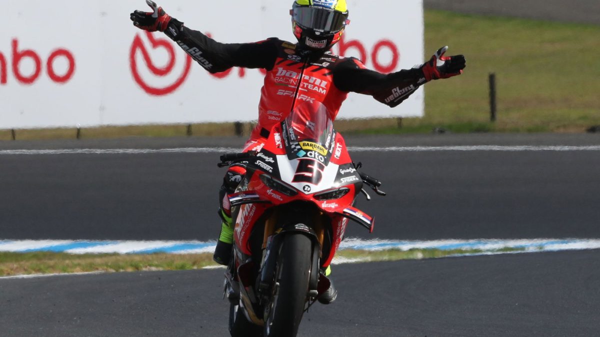 Ducati rider&rsquo;s double &ldquo;dream&rdquo; Saturday at Australian WorldSBK