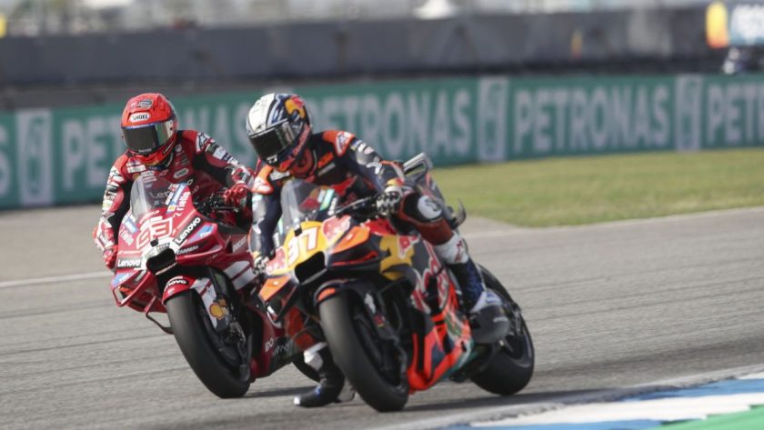 Pedro Acosta wins Thai MotoGP sprint thriller after Marc Marquez penalty
