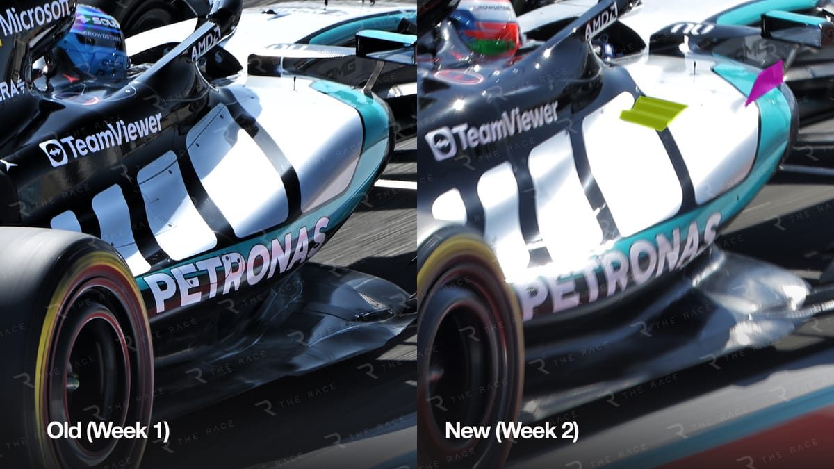Revving Up for Success: Mercedes Unleashes Major Upgrade in Ultimate F1 Test Week