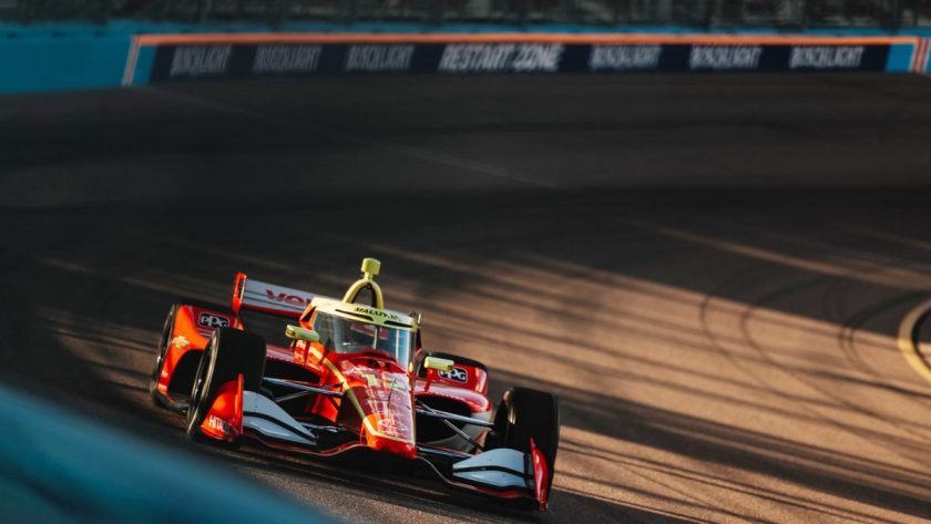 David Malukas tops 175MPH in IndyCar&rsquo;s opening Phoenix practice, Rosenqvist crashes