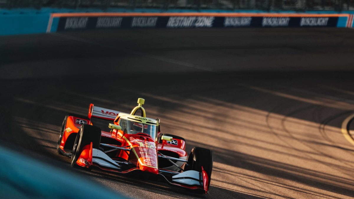David Malukas tops 175MPH in IndyCar&rsquo;s opening Phoenix practice, Rosenqvist crashes