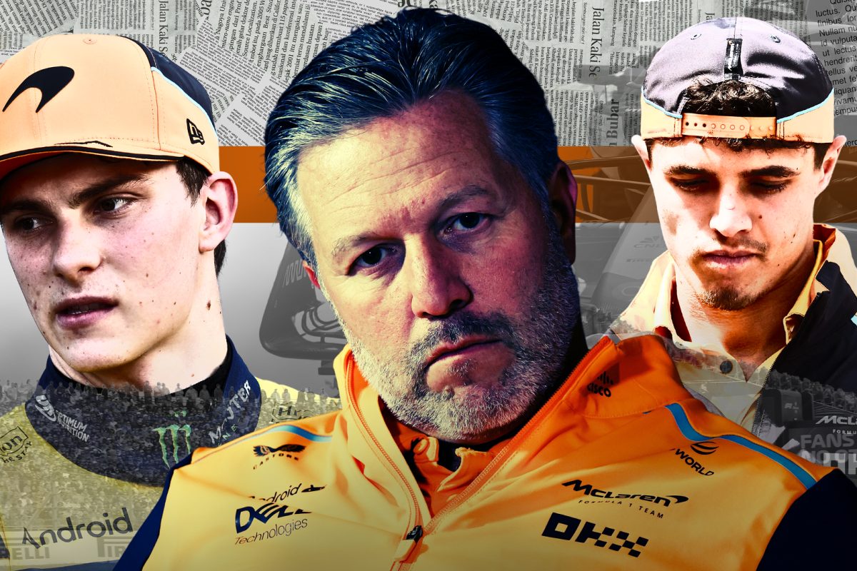 Zak Brown's Playful Banter: Tales of 'Sabotaging' Rising Stars Lando Norris and Oscar Piastri