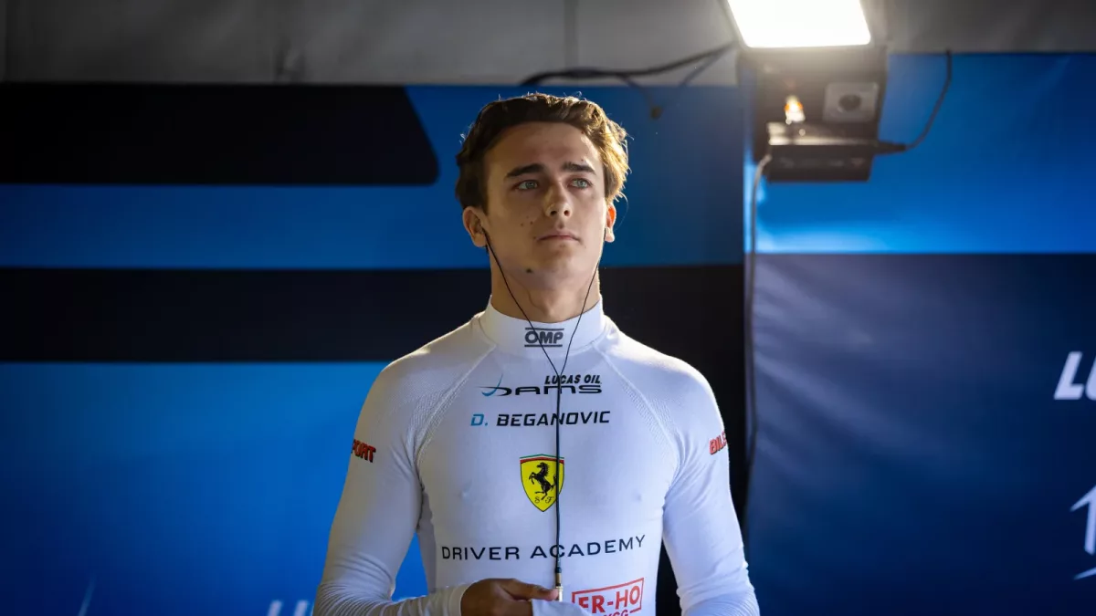 Dino Beganovic Roars to Victory with F2 Pole Position in Melbourne