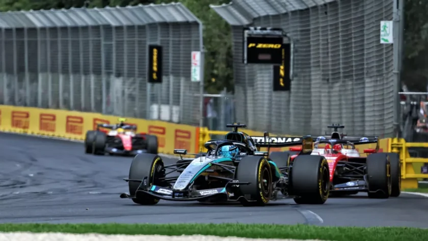 George Russell's Stellar Victory: Conquering the Australian GP Battle Against Charles Leclerc