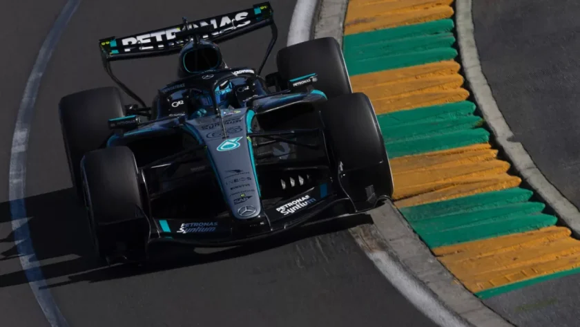 Russell Dominates in Practice for Australian Grand Prix' Fastest Lap