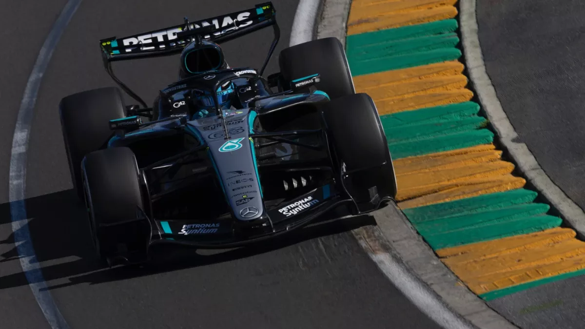 Russell Dominates in Practice for Australian Grand Prix' Fastest Lap