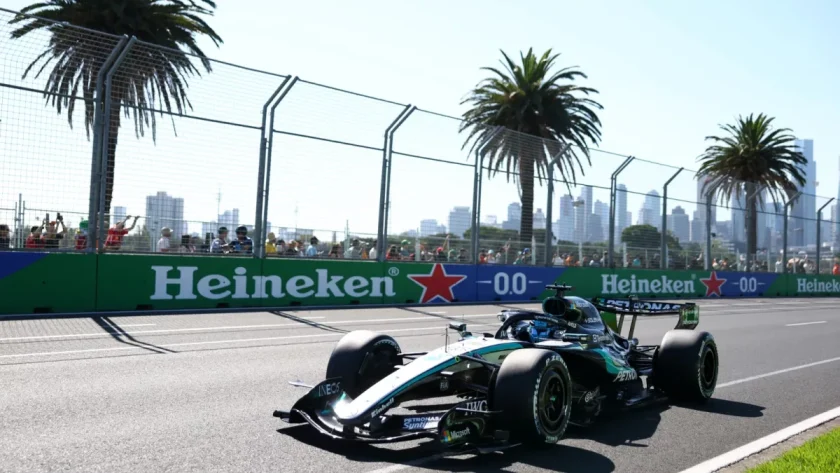 Russell Reigns Supreme: Stellar Qualifying Performance at F1 Australian GP