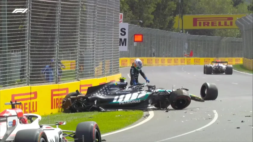 High-Speed Drama: Kimi Antonelli's Spectacular Crash Shakes Up F1 Australian GP FP3