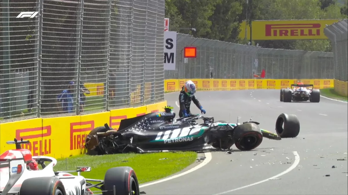 High-Speed Drama: Kimi Antonelli's Spectacular Crash Shakes Up F1 Australian GP FP3