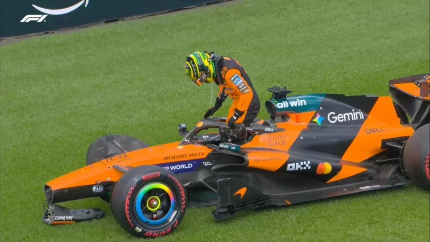 Rising Star Oscar Piastri's F1 Dreams Dashed in Dramatic Pre-Race Crash at Australian GP