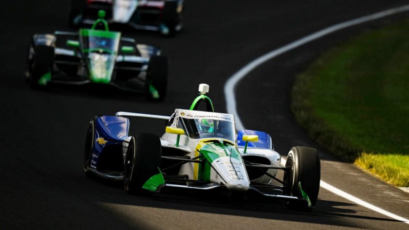Rookie Sensation Caio Collet Makes Mark as Fastest in Indianapolis 500 Open Test