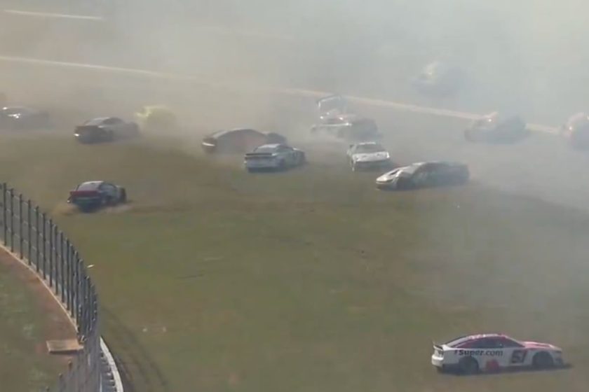 Chaos on the Track: A 26-Car Pile-Up Halts the NASCAR Race in its Tracks