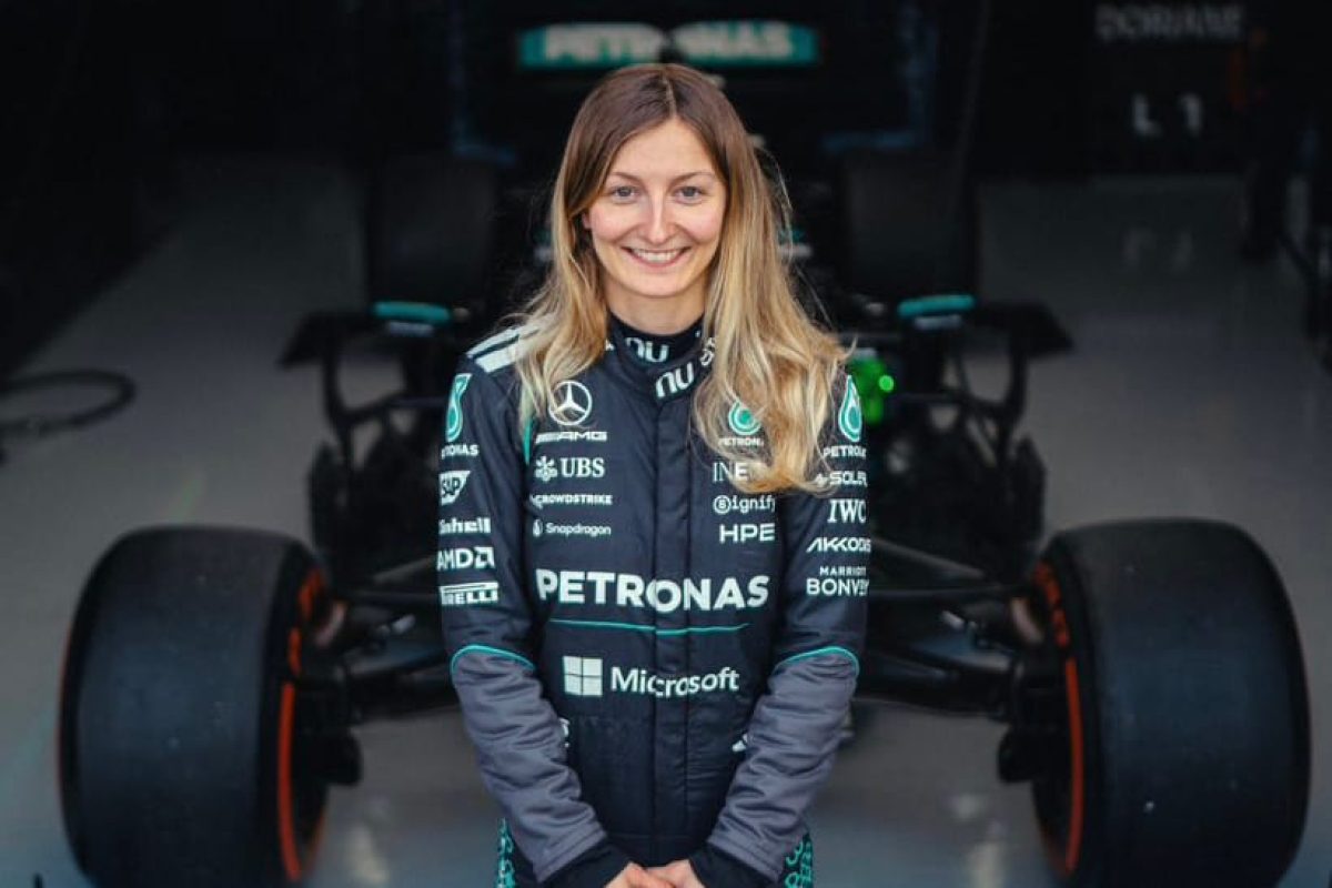 Breaking Barriers: Pin's Historic Formula 1 Test Debut with Mercedes
