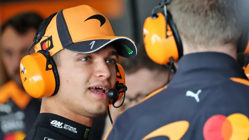 A Determined Lando Norris Continues to Chase F1 Title Defense with Tenacity and Resilience