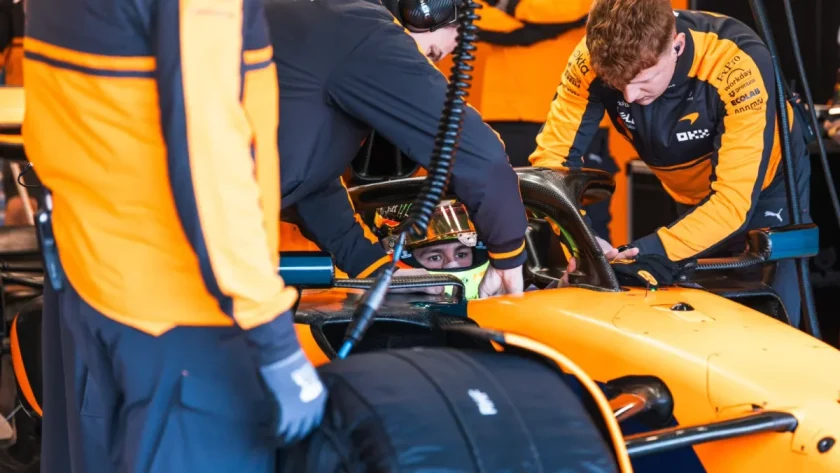 Astonishing Performance: McLaren Young Talent Shines in Spectacular Silverstone F1 Test