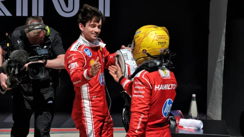 Hamilton on Notice: Ferrari Rivalry Heats Up as Leclerc Shines in Japan