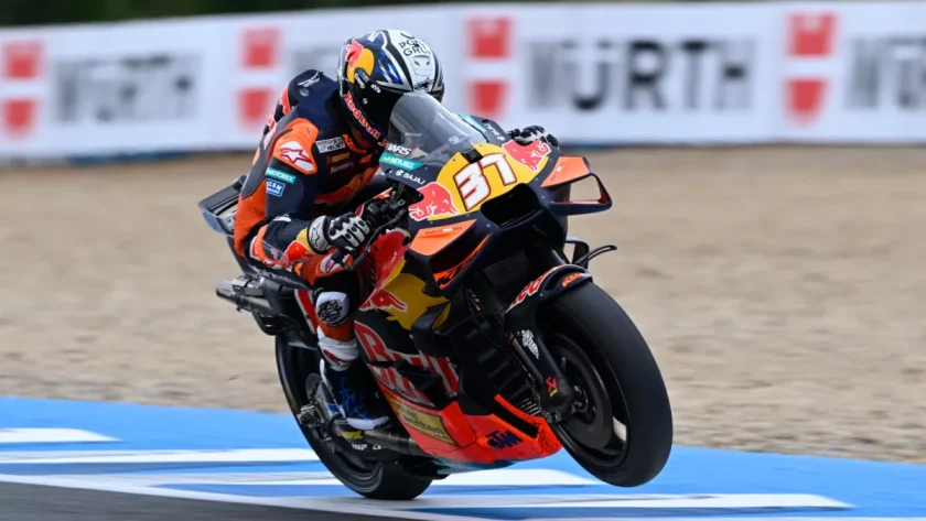 Pedro Acosta Rises to the Occasion in Challenging Conditions at Spanish MotoGP Practice