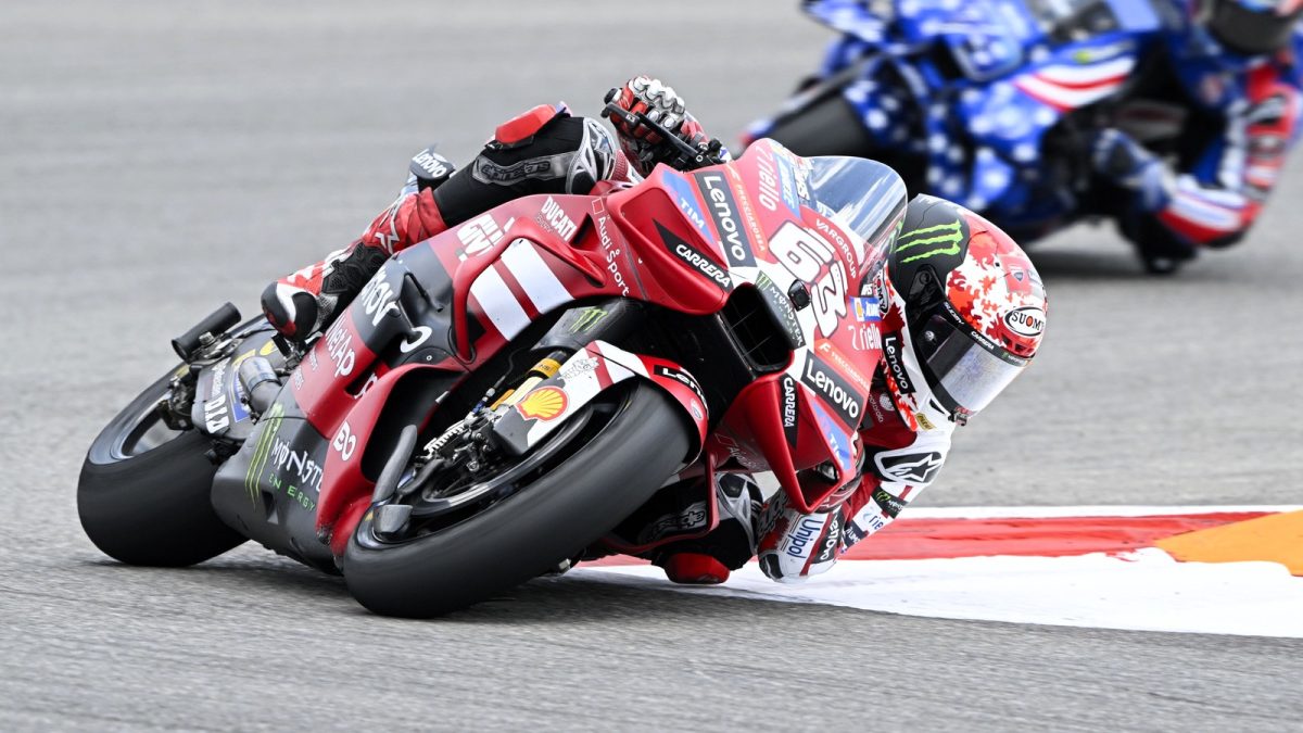 Unlocking the Mystery: Pecco Bagnaia&rsquo;s Bold Theory on Ducati Tire Consumption