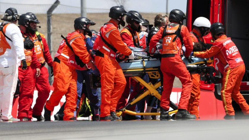 Moto2 rider handed strong penalty after COTA pile-up left rival with broken leg