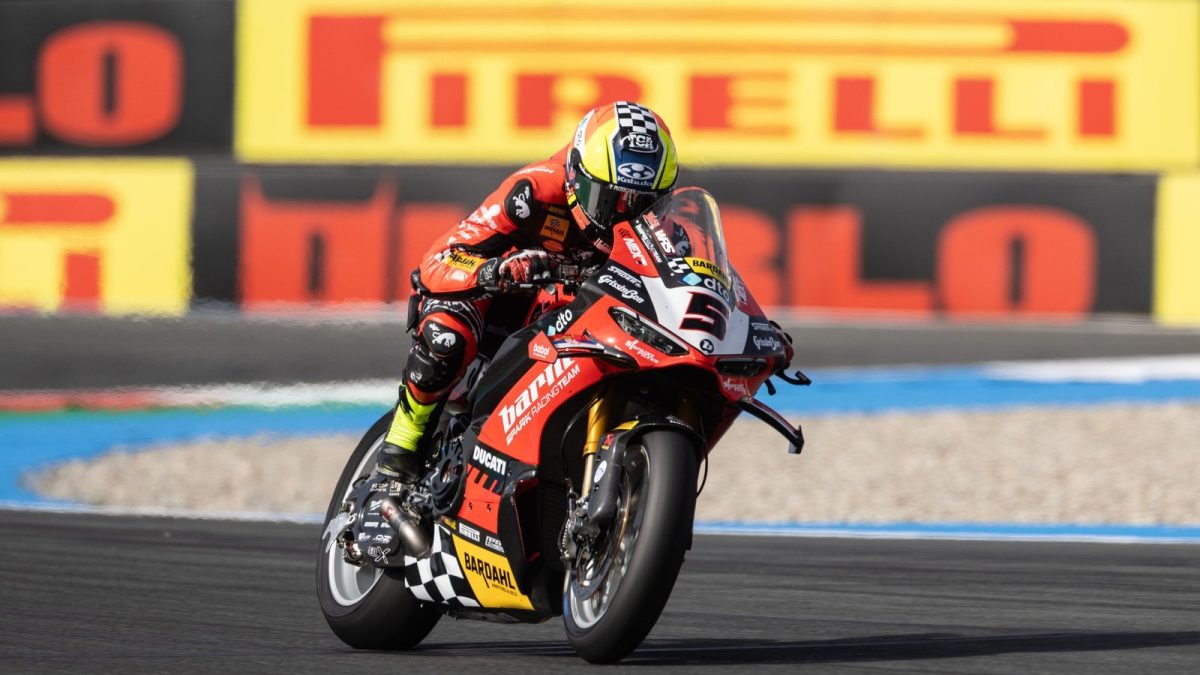 Yari Montella Shines in Sunday Morning Warm Up at 2026 Dutch WorldSBK