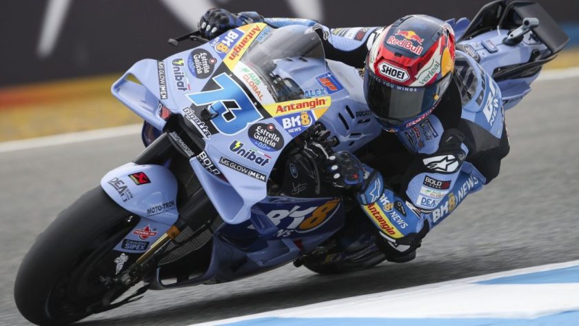 Alex Marquez blitzes the field in Spanish MotoGP Practice