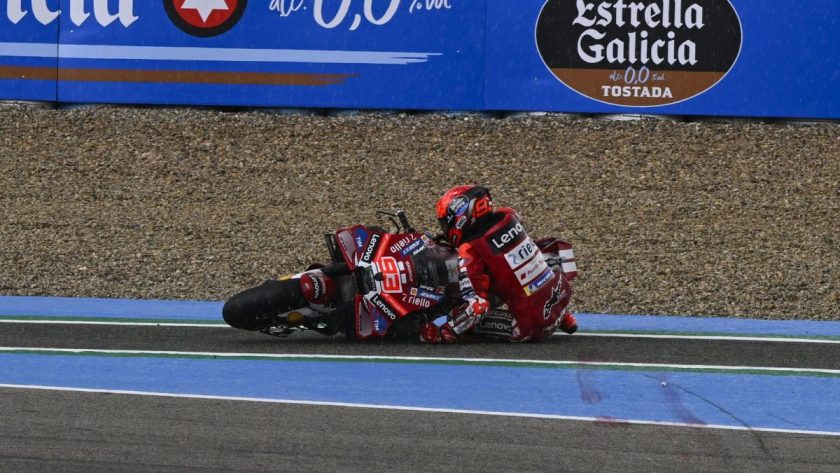 The Thrilling Triumph: Marc Marquez Navigates a Spectacular Jerez MotoGP Sprint with Precision and Courage