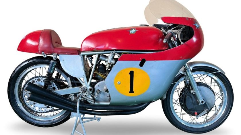 Legendary MV Agusta Motorcycle Ridden by MotoGP Icons Fetches Nearly a Million Pounds at Auction