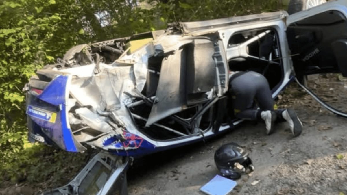 Racing Resilience: Jos Verstappen's Narrow Escape in High-Speed Rally Crash