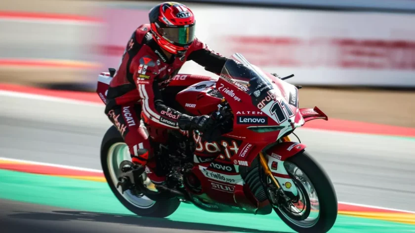 Rising Star Nicolo Bulega Shines Bright at Aragon WorldSBK with Victory in Race 2
