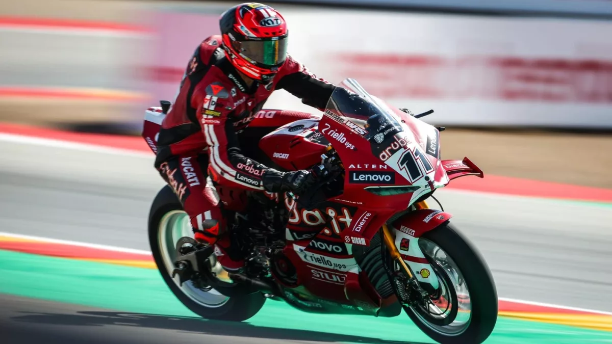 Rising Star Nicolo Bulega Shines Bright at Aragon WorldSBK with Victory in Race 2