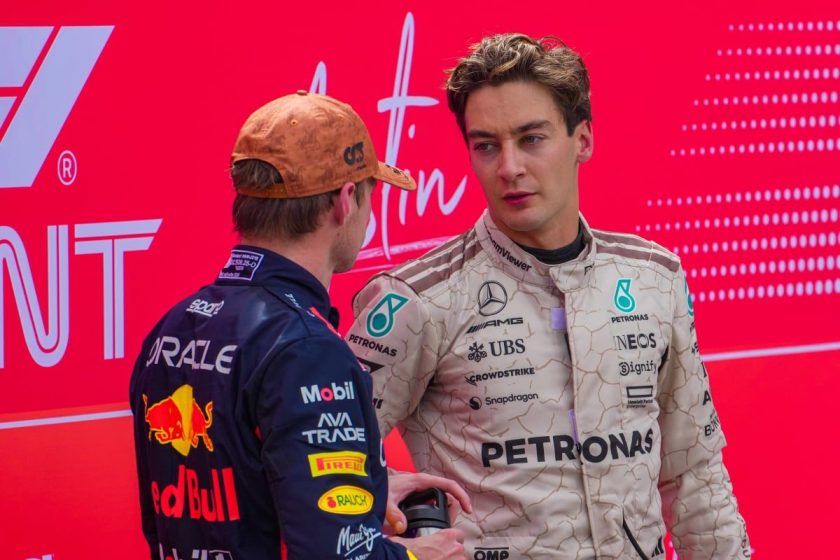 Unveiling the Double Standard: George Russell's Criticism of Max Verstappen Exposes Inconsistencies in F1 Community