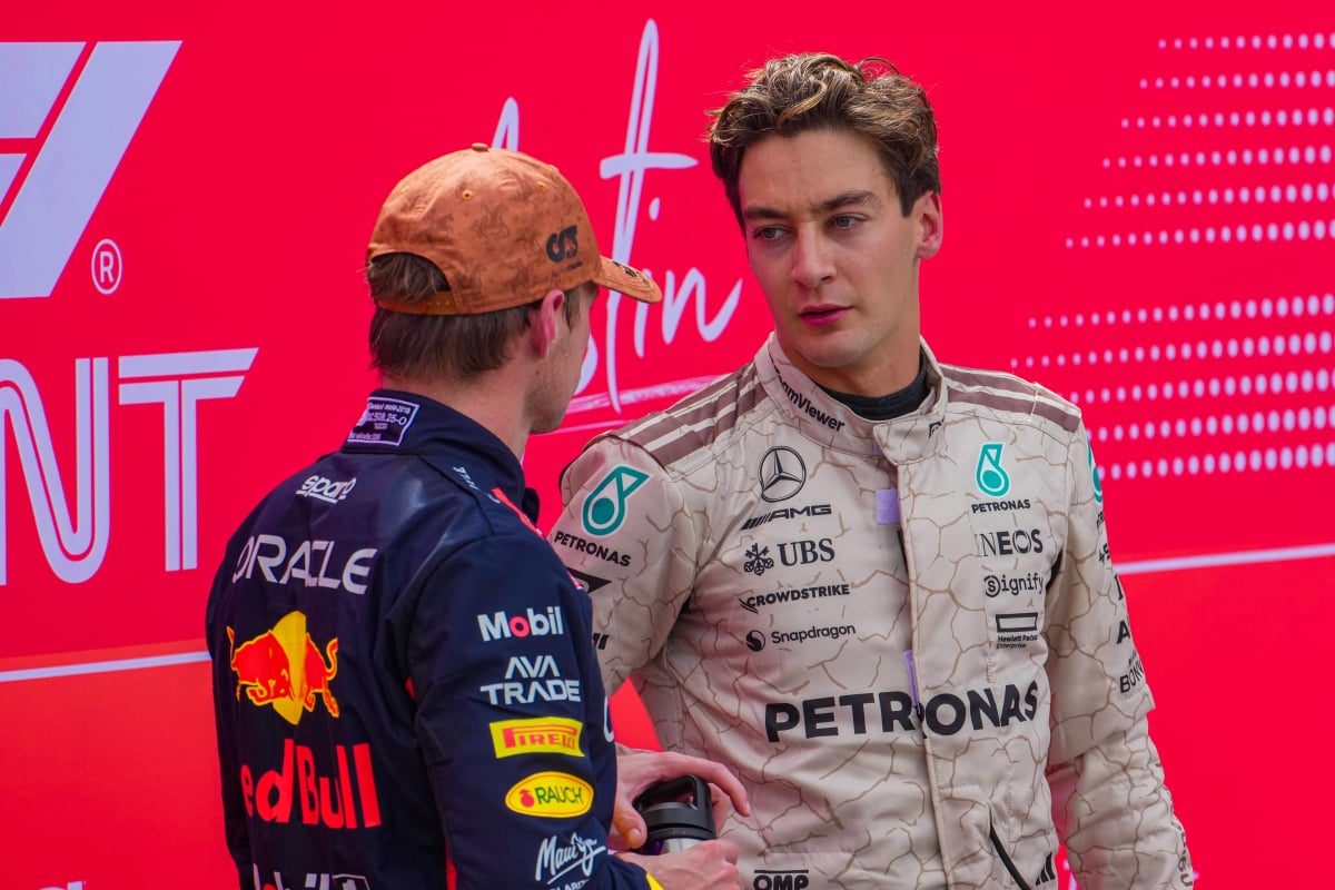 Unveiling the Double Standard: George Russell's Criticism of Max Verstappen Exposes Inconsistencies in F1 Community