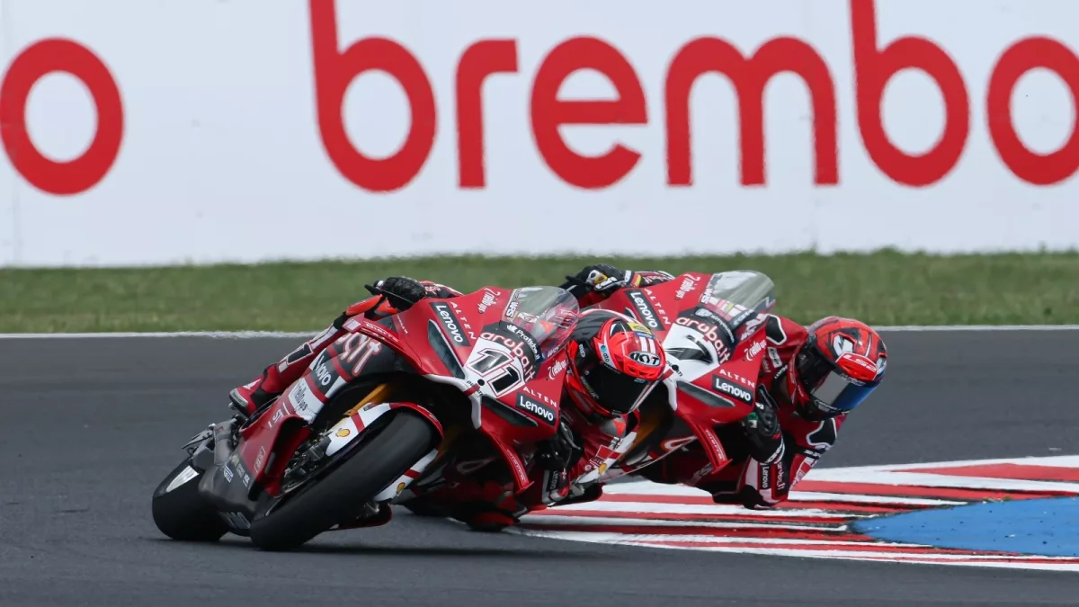 Nicolo Bulega Makes History with WorldSBK Hat-Trick at Most