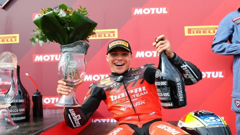 Thrilling Triumph: Yari Montella Dominates WorldSBK Races at Most