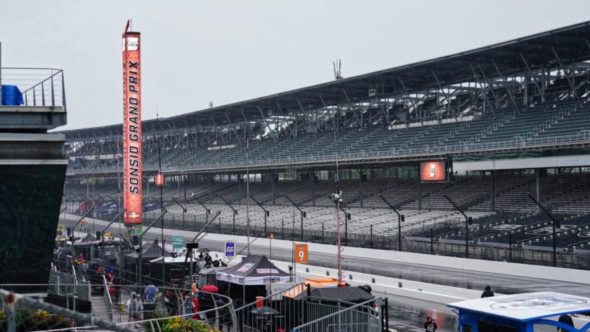 Mother Nature's Touch Delays IndyCar Qualifying at IMS