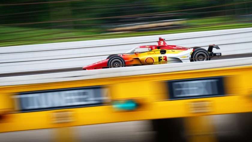 Rapid Fire: Newgarden Dominates Carb Day Practice Session