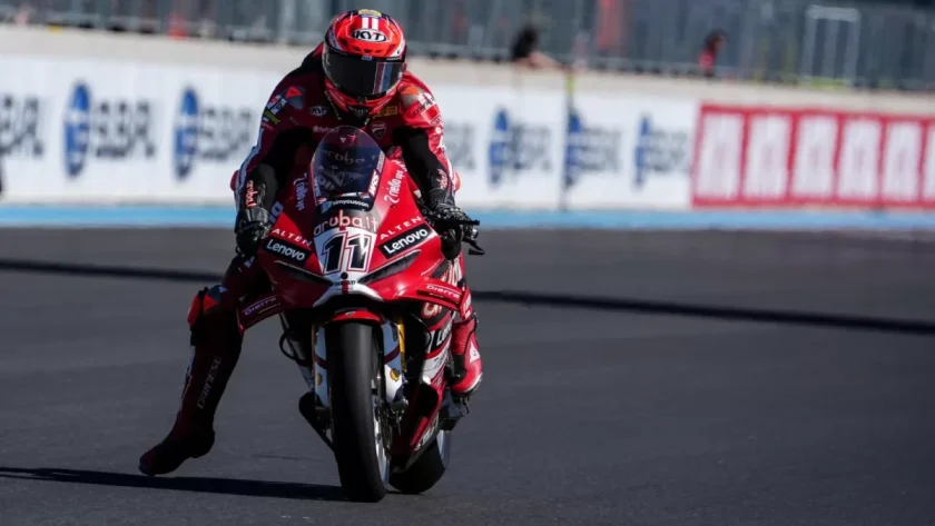 Nicolo Bulega Triumphs in Dramatic Fashion at Hungarian WorldSBK Superpole Race